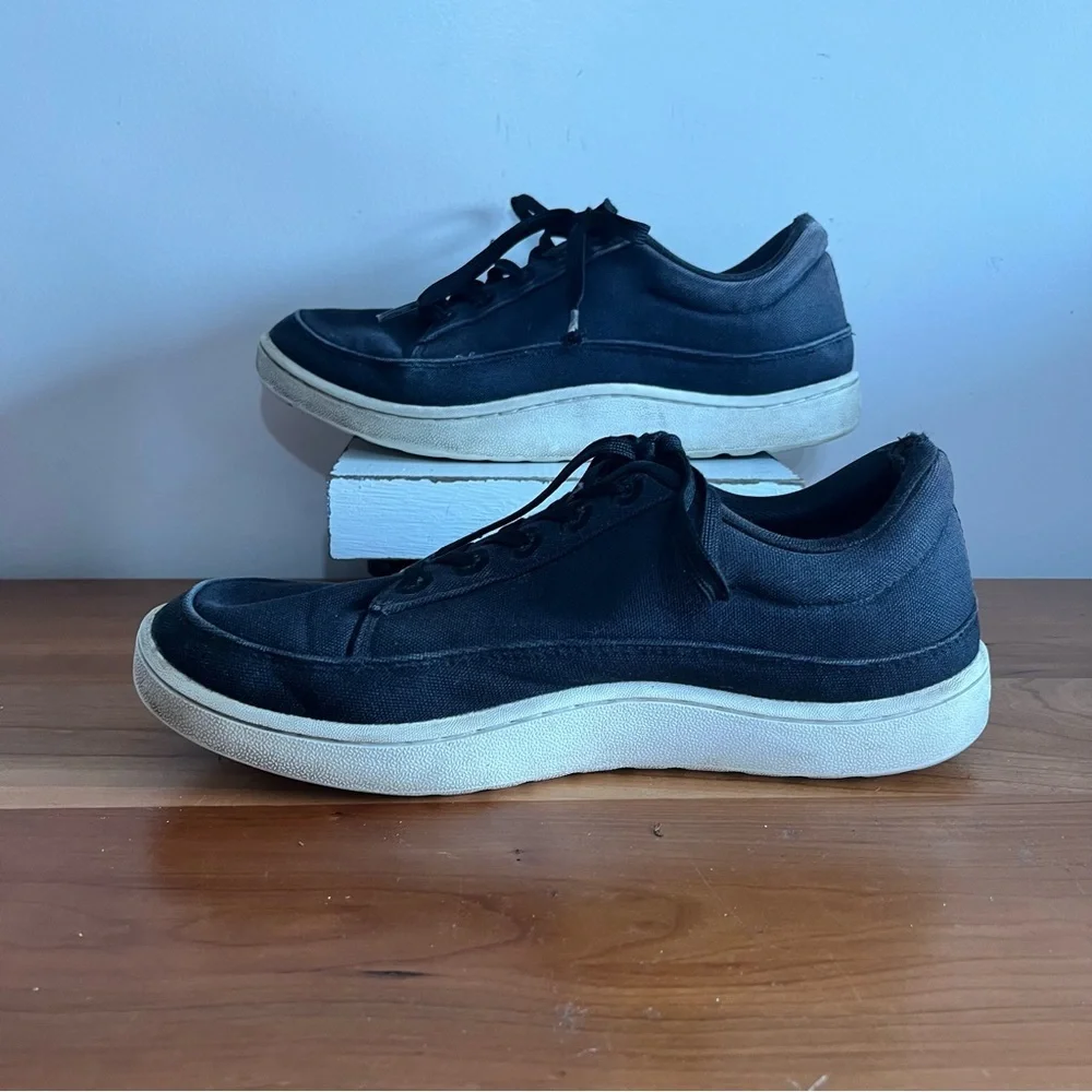 Allbirds Canvas Pacers Women's 10 Black Low Top Everyday Casual Sneaker Skater
